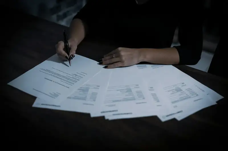 Firma de documentos de una herencia